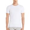 Intimitaly Liabel - Maglia Termica da Uomo (Pacco da 2), Cotone Termico Invernale, Tessuto Interlock, Scollo V e Girocollo - Nere e Bianche (IT, Testo, XXL, Regular, Regular, Bianche Girocollo)