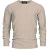 Indicode Uomini Loakim Knit Sweater | Maglione Classico a Maglia Melange con Scollo Rotondo