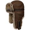 Stetson Cowhide Bomber Cappello Aviatore paraorecchie Rivestito in Pile Uomo Autunno Inverno