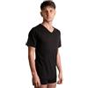 New Day intimo eccezionale Set da 3 T-Shirt Uomo Cotone Caldo Manica Corta, Maglietta Intima Termica
