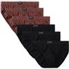 AVFORA Mutande Uomo 6 Pezzi Taglie Forti Slip da Uomo Slip A Triangolo Cotone Traspirante 6XL 7XL 8XL