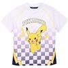 Pokémon T-Shirt Ragazzo 10-16 Anni 100% Cotone Stampa Fronte Retro | Maglietta Ufficiale Pikachu & Personaggi - Idea Regalo Gamer [10113 Bianco - 10 Anni]