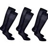 Infinity 12 Paia Calze Lunghe Uomo in 100% Cotone Filo di Scozia Pregiato Scatolate Made in Italy (Blu 12 Paia, 45-47)