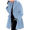 MJGkhiy Cappotto Donna Invernale Curvy Giacca Blazer Caldo Giaccone Maniche Lunghe Giubbotto Di Lana Giubbini Tinta Unita Giacche Con Bottoni Giubbotti Abbigliamento Donna Firmato