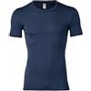 Engel-Natur, T-Shirt/Canottiera da Uomo Merino, 70% Lana (Organica), 30% Seta