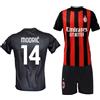AC Milan Completo Milan Luka Modric 14 Replica Ufficiale Autorizzata 2025-2026 Bambino (Taglie-Anni 4 6 8 10 12) Adulto (S M L XL) - 10 Anni