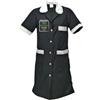 fratelliditalia.org Grembiule da donna cameriera taglie da 42 a 56 made in Italy personalizzazione inclusa Colore Nero Taglia 44