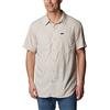 Columbia Silver Ridge Utility Lite Manica Corta Maglietta da Escursionismo, Pietra Scura, XL Uomo