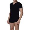 JULIPET JNM118 IGDIR T-Shirt Scollo a V Cotone Elasticizzato (M, 020 Nero) IT 4