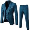 MJGkhiy Abito Uomo Elegante Completo Slim Fit Blazer E Pantaloni Abiti Per Business Matrimonio Abito Da Sposa Bottoni Abiti Da Lavoro Abiti Da Cerimonia Wedding Dinner Tuxedo Formale Uniforme
