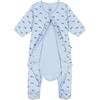 Petit Bateau A0cfl, Bodyjama Unisex - Bimbi 0-24, Toudou/Alaska, 3 Mesi