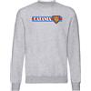 Settantallora - Felpa Girocollo Maglia Must Have PE RI Veri Supporter del Catania con Stemma inspirato ai Colori della Città