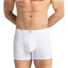 Intimitaly Liabel - 6 Boxer Uomo 100% Cotone Mutande Uomo Bianche Colorate Intimo Uomo Finissimo Colorate alla Moda Box Biancheria Intima LB022 (M, 6 Boxer Bianchi)