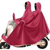Fayemint Mantella da Bicicletta, Mantella Antipioggia Unisex, Impermeabile Portatile Mantella Antipioggia, con Cappuccio, per Diversi Tipi di Veicoli Elettrici