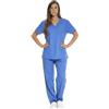 Peter's abiti da lavoro Divise Complete Da Lavoro,vari colori,medico,infermiera,oss,sanitario,estetista,unisex