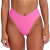 geluboao Slip di costume da bagno da donna, sexy, con taglio a V, a vita alta