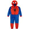 Marvel Pigiami Interi a Maniche Lunghe per Ragazzi Spiderman Blu 5-6 Anni