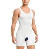 Bafully Shapewear - Maglia da corpo da uomo, con guaina a pancia piatta, a compressione, da uomo, guainante dimagrante e completo body shaper senza cuciture