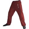 TAO TA0 Pantaloni Kung Fu Pantalone Nero da Arti Marziali Kimono per Uomini e Donne 100% Cotone