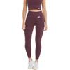 FGM04 Leggings Nikita Basic Fascione Alto Donna (S, Viola Melanzana)
