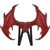 MISUVRSE Costume da drago per bambini, ali per Halloween, coda per feste per bambini, costume da dinosauro, costume per adulti, giochi di ruolo, accessori decorativi