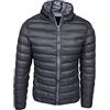 Evoga Piumino Uomo Trade Invernale Casual Giacca Giubbotto Bomber Slim Fit (XXL, Antracite)