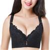 GDNIA Reggiseno Push up con Ferretto per Donna Taglie Forti Reggiseno con Coppa Morbida in Pizzo Floreale Comfort Reggiseno rialzato con Retro Largo