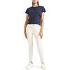 Dockers Weekend Chino Skinny Fit, Extratall, Pantaloni Casual Donna, Sahara Khaki, 28W