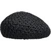 MALSSE Cappello a cupola scavato abbigliamento casual Baretti donna ragazza artista per primavera autunno uncinetto fatto a mano