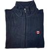 BE BOARD Felpa in Micro Pile Zip Lunga Art. 9826C Taglie Forti