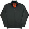 Coveri Felpa Giacca Pullover Aperta Uomo Sportiva con Cerniera Zip Intera Cotone (XXL - Grigio)