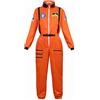 Josamogre Costume Astronauta Donna Vestito Adulto per Costume Spazio Tuta Maschio Costumi Cosplay Spaziale Carnevale Halloween