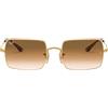 Ray-Ban Rectangle Occhiali, Gold, 54 Unisex-Adulto