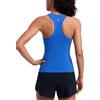 CRZ YOGA Canotta Racerback Lunghezza Vita | Senza Cuciture, Allenamento, Senza Sfregamenti, Vestibilità Snella, Girocollo, Ventagli Rete, Senza Maniche, per Donna