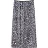 FGUUTYM Gonna a matita da donna business rock bodycon paillettes gonna a vita alta glitter gonna lunga gonna estiva a sirena gonna glitter per feste cocktail carnevale costume rave festival rock S-XL,