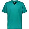 Siry Work Divisa Sanitaria Donna e Uomo, Uniforme Sanitaria Donna e Uomo, Set Componibile con Casacca e Pantalone, Divise Sanitarie per Oss, Infermiere, Medico, Dentista (CASACCA VERDE 100% COTONE, M)