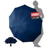 Chakipee Ombrello Pieghevole Compatto Pioggia - Blu Automatico Pioggia Grande Ombrelli Antivento Robusto Inverso - Portatile Uomo Donna da Viaggio Resistenti 210T 10 Stecche