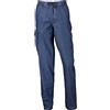 Siry Work Pantalone Uomo Sea Barrier Art. Darcy con Tasconi ed Elastico in Vita, Tessuto Jeans (L)