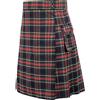 pvucpot Kilt scozzese uomo vestiti uomo Kilt in Tartan per Uomo Kilt in Tartan con Cinghie e Ampie Tasche Cargo