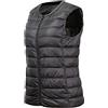 Peuignao Gilet Piumino Smanicato Donna Leggero Gilet Piuma Donna Giubbotto Giubbino Smanicato Donna Piumini Giacca Gilet Piumino Puffer Piume Senza Maniche Donna Invernali Down Vest Taglie Forti Caldo Nero S