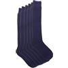 Ciocca calze lunghe uomo termiche in Pile calde morbide pesanti nero blu fantasia [512_085_I_6]
