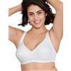 Naturana Reggiseno da Donna Soft Cup a Copertura Completa, Bianco, 42C, Bianco, 7C