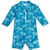 weVSwe Costume da Bagno per Bambini UPF 50+ Rash Guard a Maniche Lunghe con Cerniera sul Cavallo