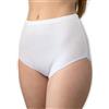 BeMyco Set 6 Mutande Donna Vita Alta a Costine | Slip Culotte 100% Cotone Bianco Anche Taglie Forti | Intimo Donna Morbido e Traspirante | Made in Italy (IT, Testo, 5XL, Regular, Regular)