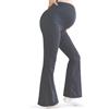 Bestele Leggings Premaman sul Pancione, Pantaloni Premaman da Donna Yoga Bootcut in Gravidanza per Lavoro Lounge Sportivi, Leggings Premaman Morbidi e Burrosi Flare