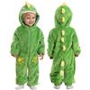 Doladola Pagliaccetto Pigiama Neonato Pigiama per Neonato con Animali Cartoon Ragazze (Squalo verde, 3-4 anni)