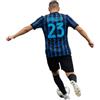 Generico Kit Maglia Neroazzurra Barella 23 Pantaloncini e Calzettoni, Replica Ufficiale 2025/2026, Adulto Ragazzo e Bambino
