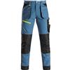 KAPRIOL Dynamic Trousers Craftsman Avio/Black L Unisex-Adulto