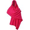 GRACEART, Cappa con spilla in stile medievale, per costume da mago o stregone, Rosso rosato, 230cm X 130cm
