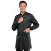 Ergos Workwear I.sacco Camice da Lavoro DOVER Uomo in Poliestere Cotone (Nero)